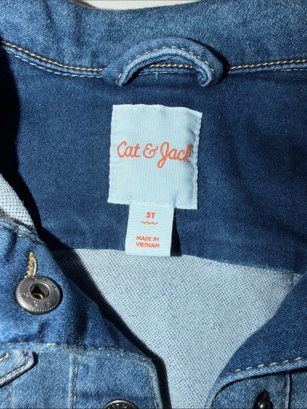 OshKosh B'gosh Medium Blue Kids Denim Jacket
